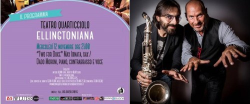 QUARTICCIOLO ROMA JAZZ FESTIVAL 12 NOVEMBRE