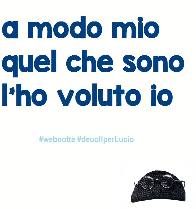 MEME senza fotoLUCIO DALLA con cappello